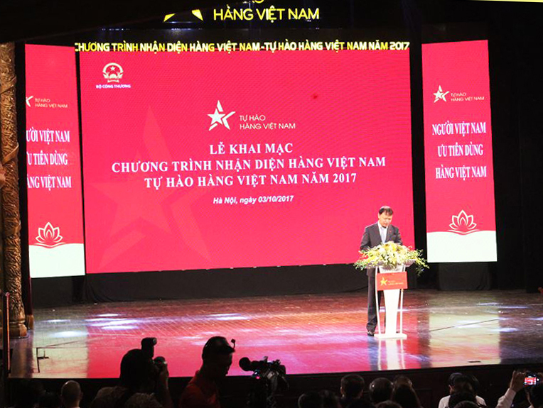 Khai mạc Chương trình Nhận diện hàng Việt Nam - Tự hào hàng Việt Nam